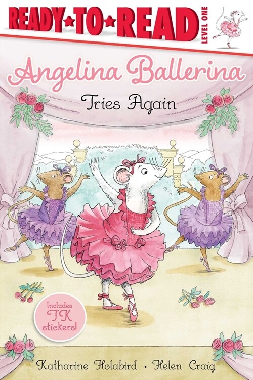 Angelina Ballerina Tries Again: Ready-To-Read Level 1 (Paperback)