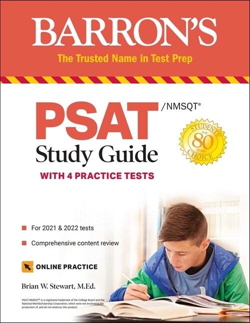 Psat/NMSQT Study Guide: With 4 Practice Tests (Paperback)