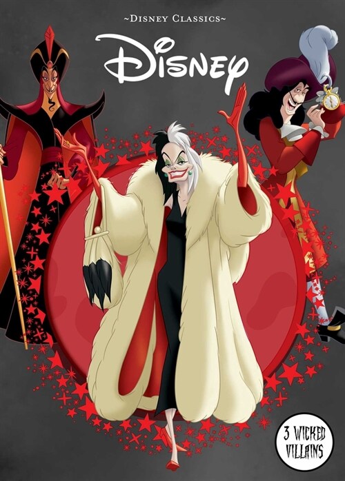 [중고] Disney Classics: 3 Wicked Villains (Hardcover)