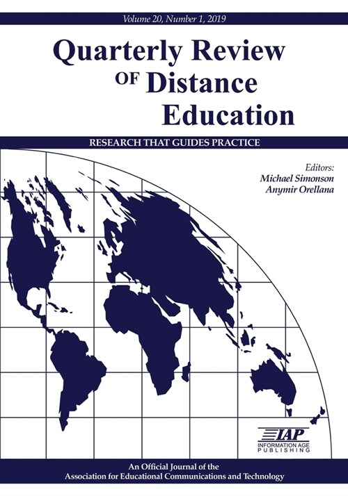 Quarterly Review of Distance Education Volume 20 Number 1 2019 (Paperback)