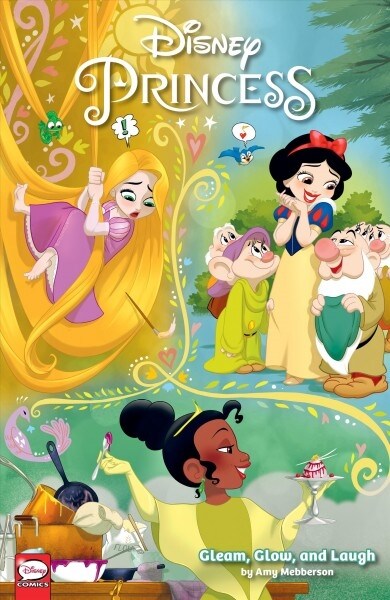 Disney Princess: Gleam, Glow, and Laugh (Paperback)