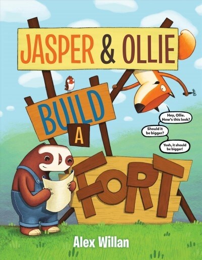Jasper & Ollie Build a Fort (Hardcover)