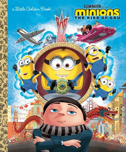 Minions: The Rise of Gru Little Golden Book (Hardcover)