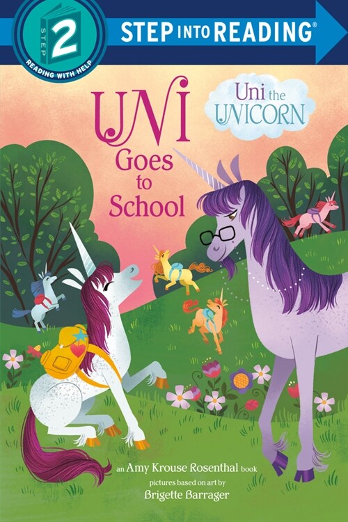 [중고] Uni Goes to School (Uni the Unicorn) (Paperback)