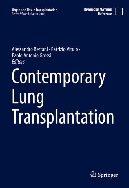 Contemporary Lung Transplantation (Hardcover)