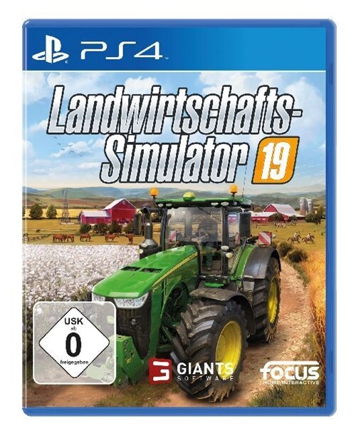 Landwirtschafts-Simulator 19, 1 PS4-Blu-ray Disc (Blu-ray)