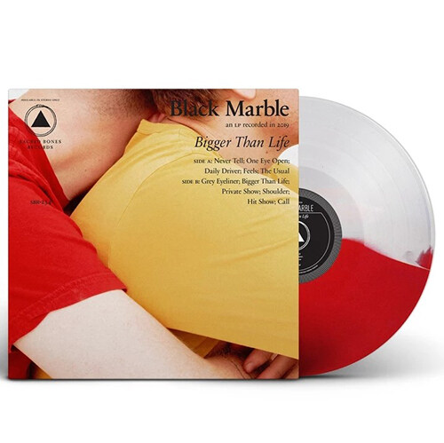 [수입] Black Marble - Bigger Than Life [Half Red Half White LP]