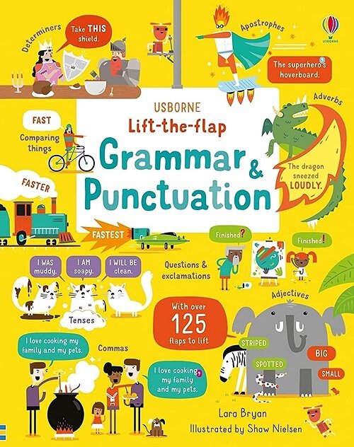 Lift-the-Flap Grammar and Punctuation (Board Book)