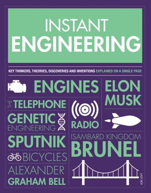 Instant Engineering : Key Thinkers, Theories, Discoveries and Inventions Explained on a Single Page (Paperback)