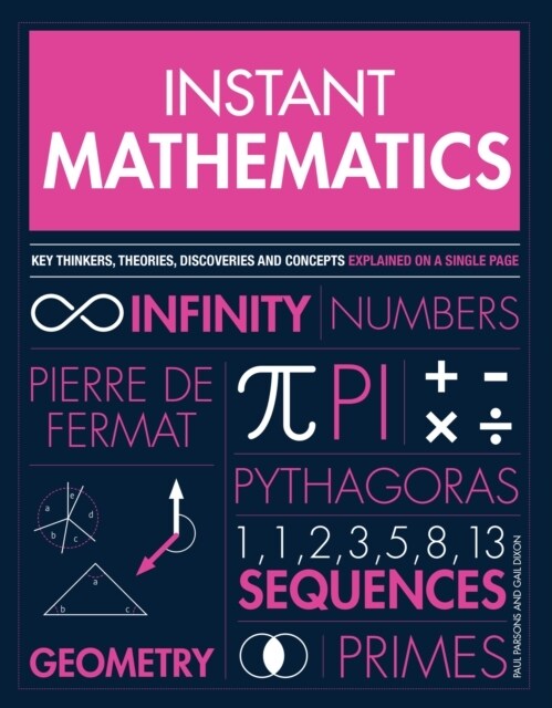 Instant Mathematics : Key Thinkers, Theories, Discoveries and Concepts Explained on a Single Page (Paperback)