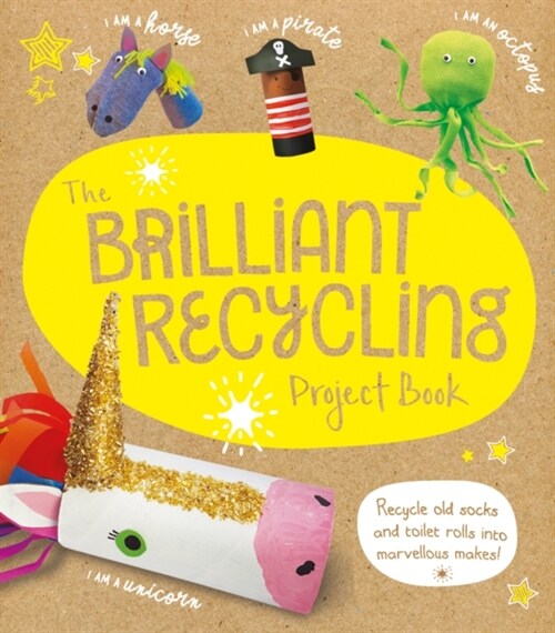 The Brilliant Recycling Project Book : Recycle old socks and toilet rolls into marvellous makes! (Paperback)