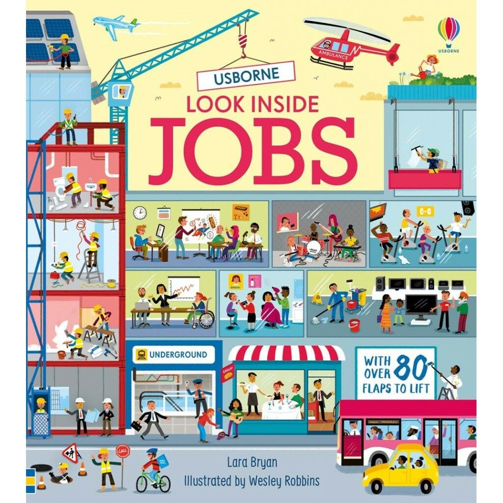 Look Inside Jobs (Board Book)