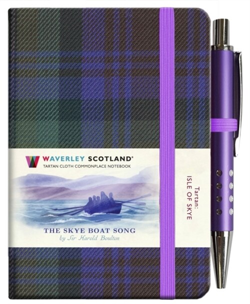 The Skye Boat Song Tartan Notebook (mini with pen) (Hardcover)