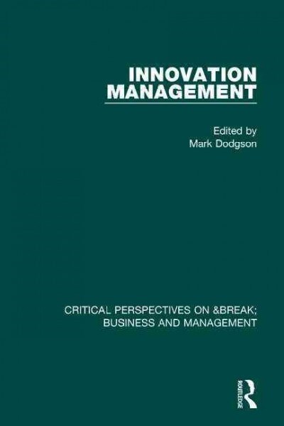 Innovation Management Vol III (Hardcover)