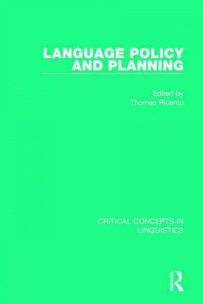 Language Policy and Planning (Hardcover)