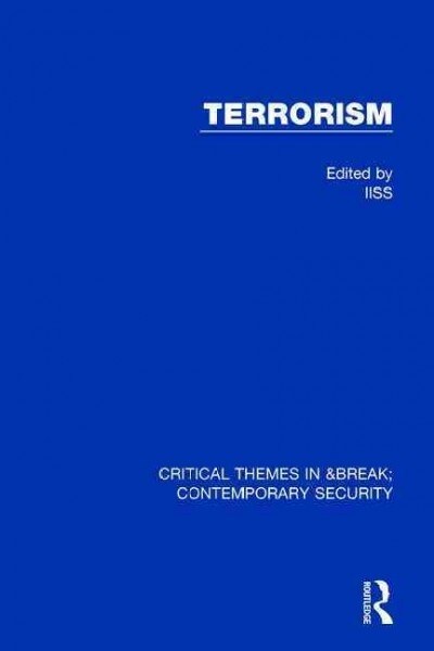 Terrorism (Iiss) (Hardcover)