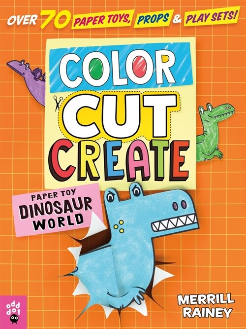Color, Cut, Create Play Sets: Dinosaur World (Paperback)