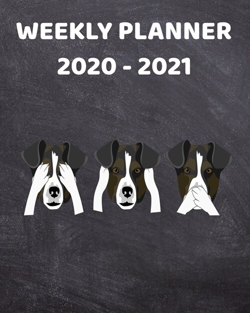 2020-2021 Weekly Planner: 2 Year Weekly & Monthly View Organizer & Agenda with To-Dos - For Dog Lovers (Paperback)