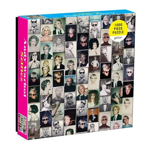 Andy Warhol Selfies 1000 Piece Puzzle in a Square Box (Board Games)