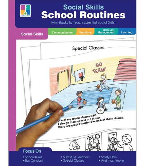 Social Skills Mini-Books School Routines (Paperback)