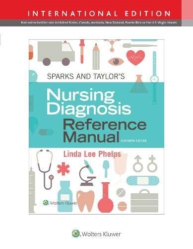 SPARKS NURS DIAG REF MAN 11E INT ED (Paperback)