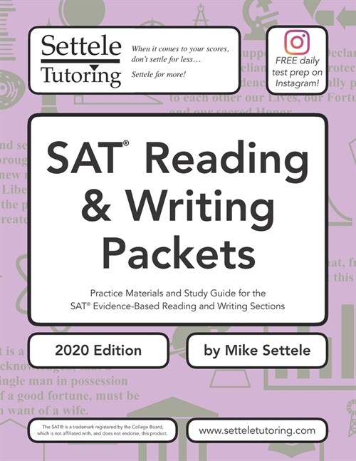 SAT Reading & Writing Packets (2020 Edition): Practice Materials and Study Guide for the SAT Evidence-Based Reading and Writing Sections (Paperback)