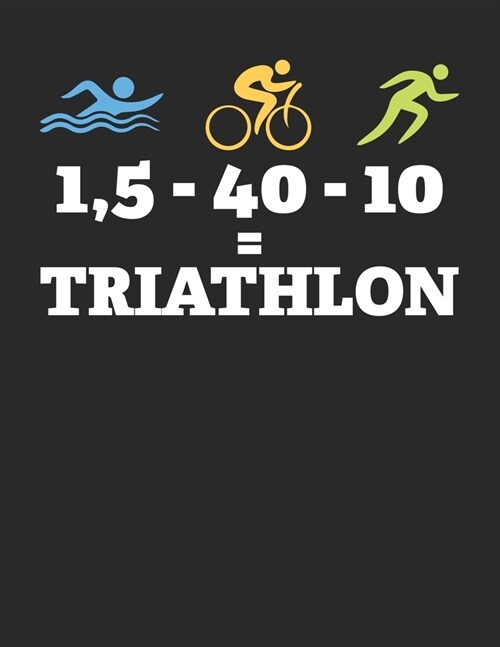 Mein Triathlontagebuch: Trainingstagebuch f? alle Triathleten ♦ Laufen, Schwimmen, Radfahren ♦ Logbuch f? ?er 300 Eintr?e b (Paperback)