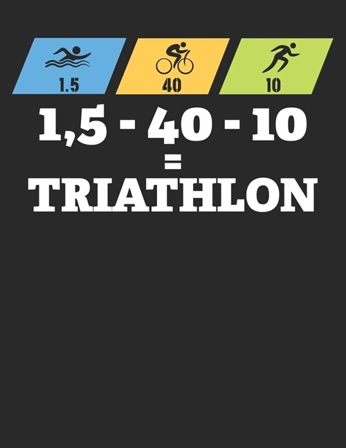 Mein Triathlontagebuch: Trainingstagebuch f? alle Triathleten ♦ Laufen, Schwimmen, Radfahren ♦ Logbuch f? ?er 300 Eintr?e b (Paperback)