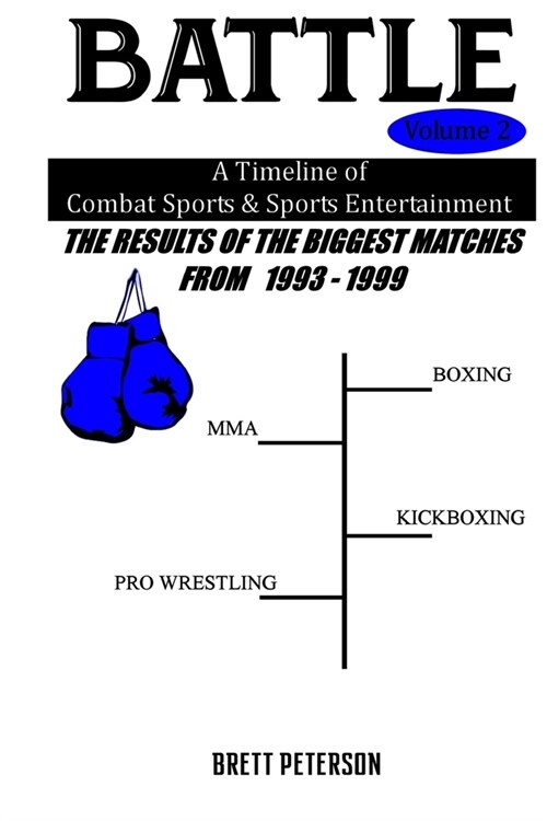 Battle Volume 2 - A Timeline of Combat Sports & Sports Entertainment: The Results of the Biggest Matches from 1993 through 1999 (Paperback)