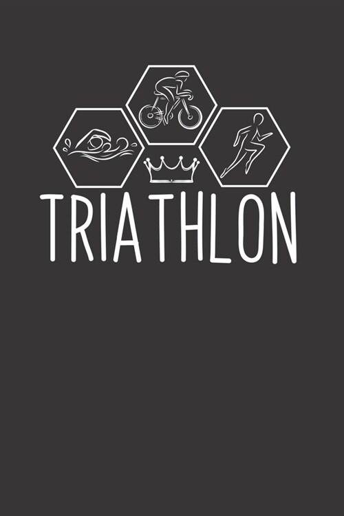 Mein Triathlontagebuch: Trainingstagebuch f? alle Triathleten ♦ Laufen, Schwimmen, Radfahren ♦ Logbuch f? ?er 300 Eintr?e b (Paperback)