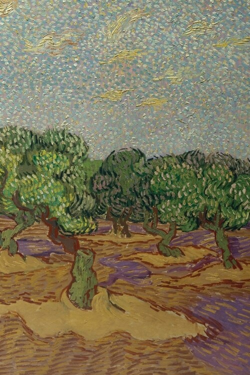 Vincent van Goghs Olive Trees Field Journal Notebook, 50 pages/25 sheets, 4x6 (Paperback)