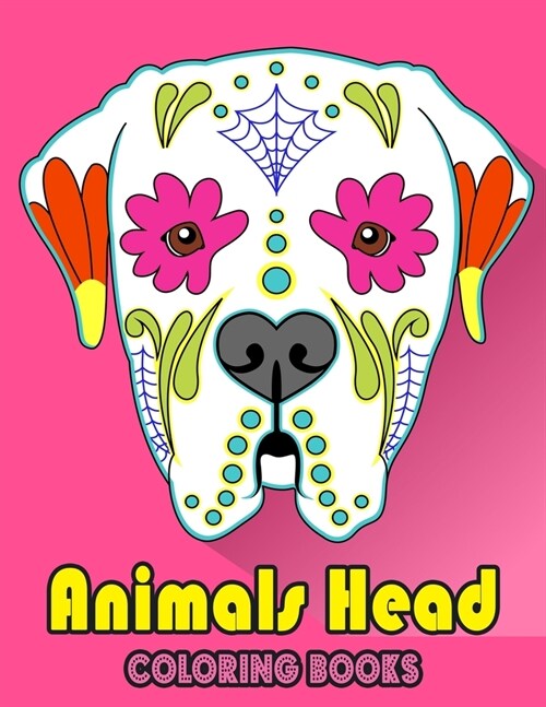 Animals Head Coloring Book: For Kids, Toddlers (Paperback)