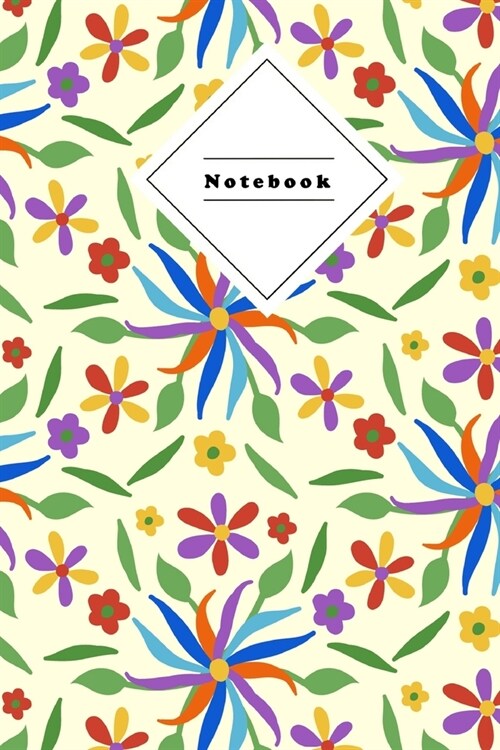Notebook: Composition Notebook wide ruled lined - For school, work, students, teacher - Quality for Under $8 - Flowerdesigncover (Paperback)