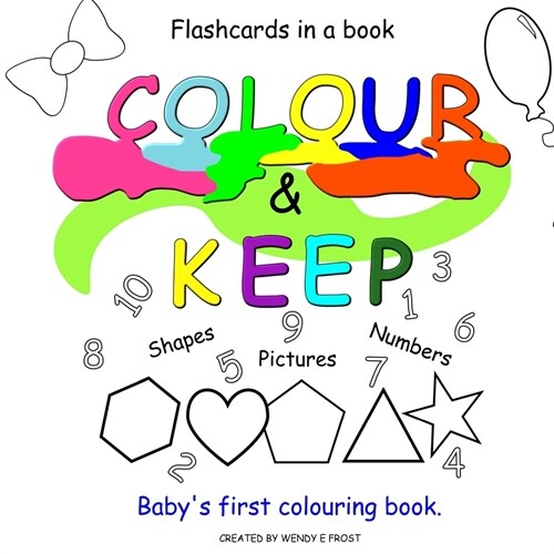 Colour & Keep: Flashcards in a book (Paperback)