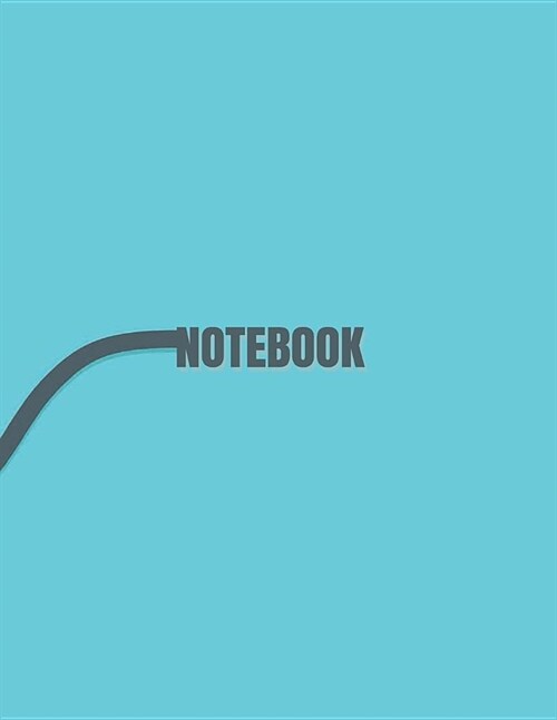 Notebook: plug cover (8.5 x 11) inches 110 pages, Blank Unlined Paper for Sketching, Drawing, Whiting, Journaling & Doodling (Paperback)
