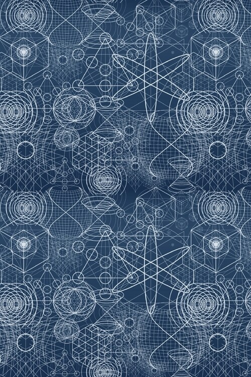 Notebook: Sacred Geometry design (Paperback)