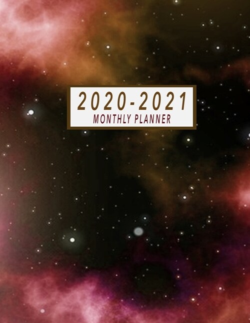 2020-2021 Monthly Planner: 2 Year Jan 2020 - Dec 2021 Daily Weekly And Monthly Planner With Holidays, 24-Month Calendar 2 Year Monthly Planner Ca (Paperback)