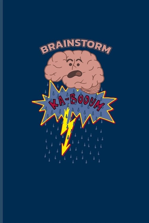 Brainstorm: Neurology & Internal Medicine Undated Planner - Weekly & Monthly No Year Pocket Calendar - Medium 6x9 Softcover - For (Paperback)