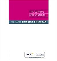 OCR the School for Scandal (Paperback)