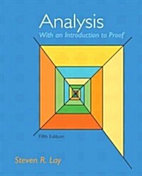 Analysis with an Introduction to Proof (Hardcover, 5, Revised)