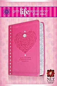 Girls Life Application Study Bible-NLT (Imitation Leather)