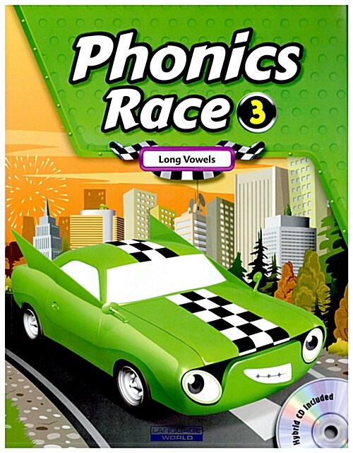 [중고] Phonics Race 3 (StudentBook+WorkBook+CD) (Paperback + Workbook + CD 2장)