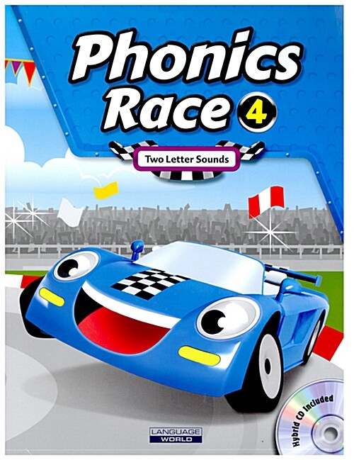 [중고] Phonics Race 4 : Student Book (Paperback + +Workbook + CD 2장)