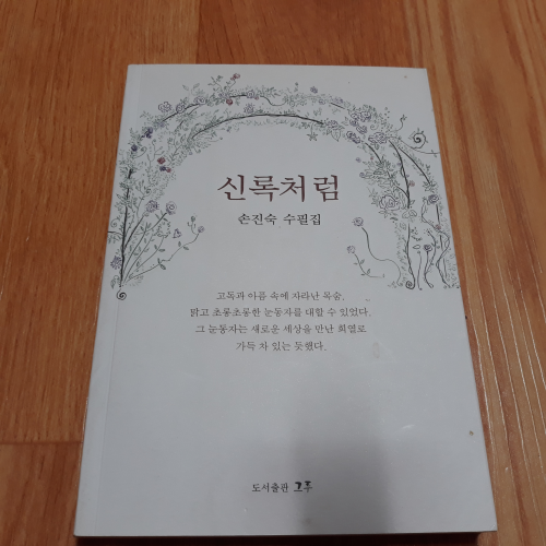신록처럼 : 손진숙 수필집