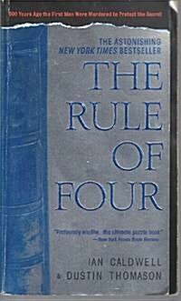 [중고] The Rule Of Four (Paperback, Reprint)