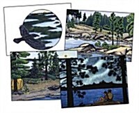 Northwoods Leave Only Ripples: A Canoe Country Sketchbook [With 8 Envelopes] (Loose Leaf)
