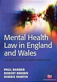 Mental Health Law in England and Wales (Paperback)