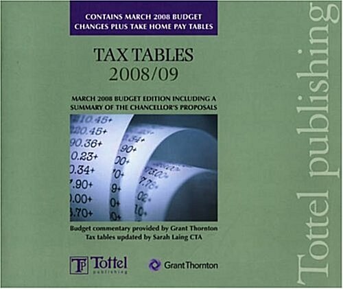 Tax Tables (Paperback)