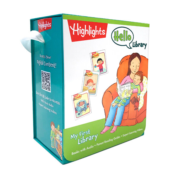 Highlights Hello Library 하이라이츠 헬로 라이브러리 (24 Books, 24 Parents Guide Cards, 무료 앱(Audio & Gu, Global Edition)