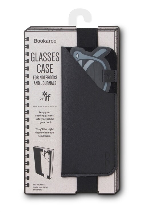 Bookaroo Glasses Case - Black (Other)
